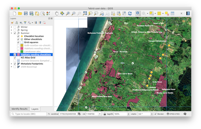 QGIS Map